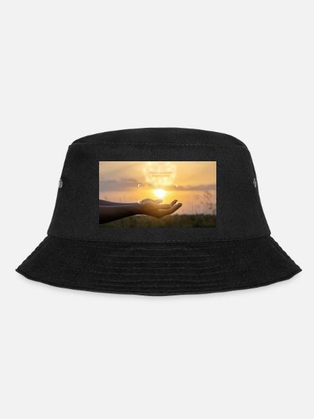 Finde den Klang Deiner Seele - Bucket Hat - Schwarz