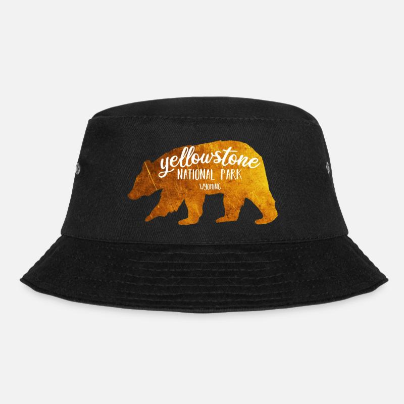 Yellowstone ours couleur or - Bob - noir
