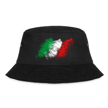 Italy Flag Flag Vintage - Bucket Hat - black - Front - Lela (165cm)