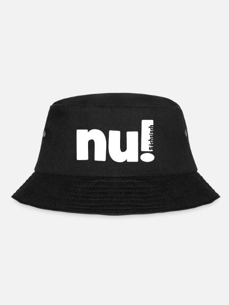 nu - sächsisch - Ja - Sachsen - Bucket Hat - Schwarz