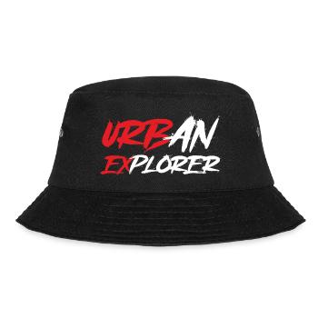 Urban Explorer - Urbex - Bucket Hat - Schwarz - Vorne - Lela (165cm)