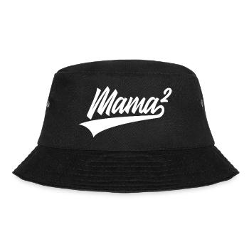 MAMA HOCH 2 MOTHER OF TWO TWINS - Bucket Hat - black - Front - Lela (165cm)