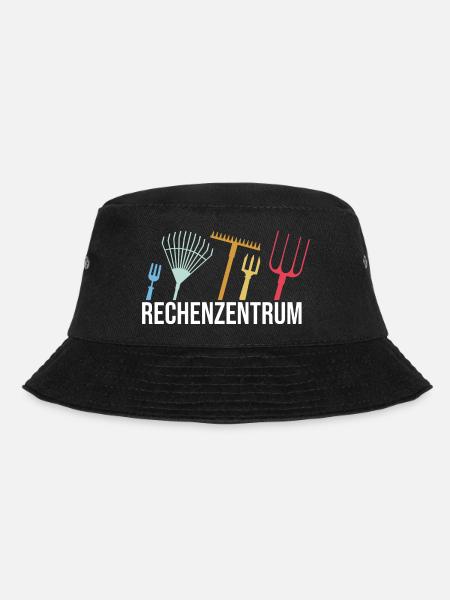 RECHENZENTRUM Gartenbau Gartenarbeiter Hobbygärtne - Bucket Hat - Schwarz