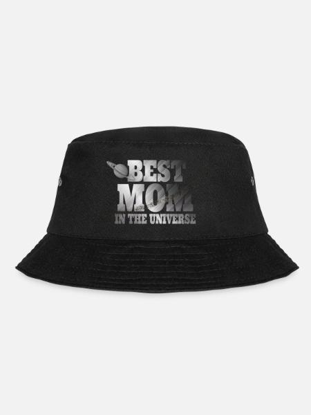 Beste Mutter in The Universe Mother es Day - Bucket Hat - Schwarz