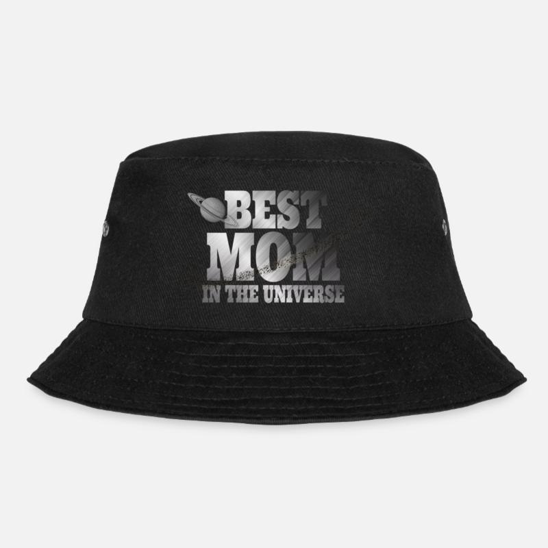 Beste Mutter in The Universe Mother es Day - Bucket Hat - Schwarz
