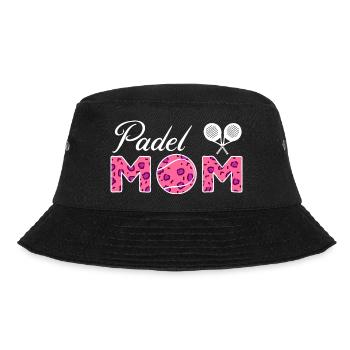 Padel Tennis Mom - Bucket Hat - black - Front - Lela (165cm)