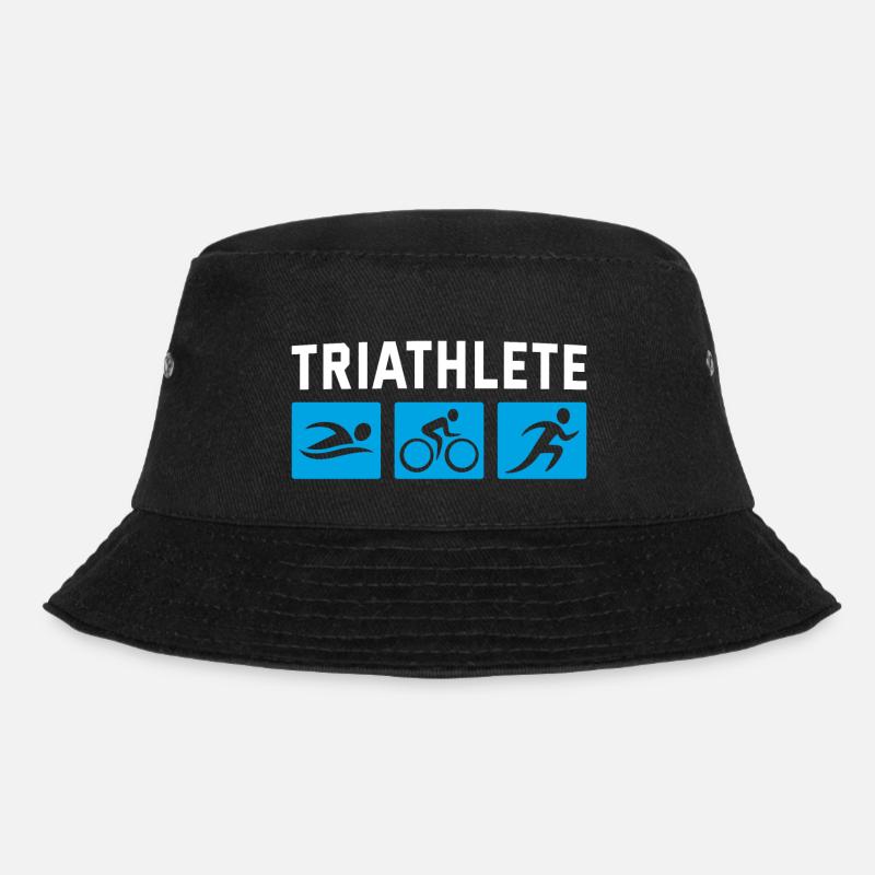 Triathlon triathlete - Bob - noir