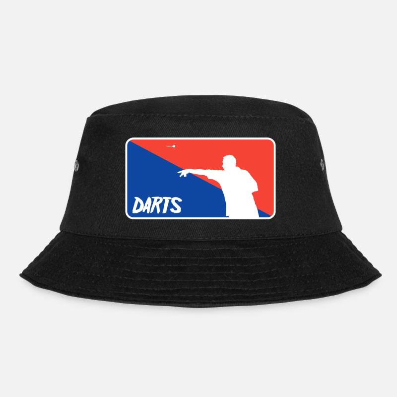 Dartplayer - Bucket Hat - Schwarz