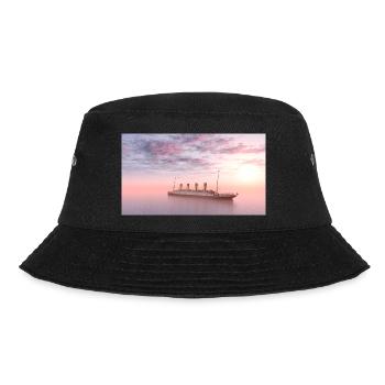 Historisches Passagierschiff Titanic auf hoher See - Bucket Hat - Schwarz - Vorne - Lela (165cm)