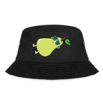 Poire - bains de soleil avec lunettes de soleil - Bob - noir - Devant - Lela (165cm)