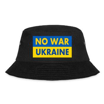 No war - Bucket Hat - Schwarz - Vorne - Lela (165cm)