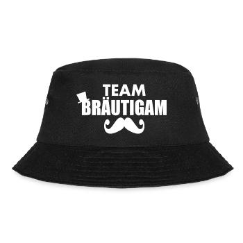 Team bräutigam - Bucket Hat - Schwarz - Vorne
