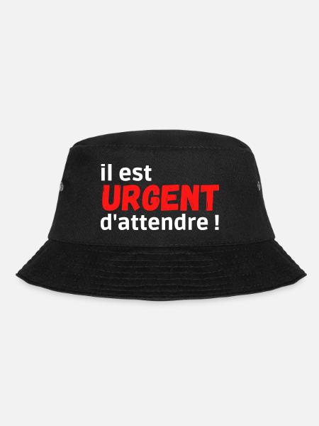 il est urgent d'attendre ! Analyse et Reflexion - Bob - noir