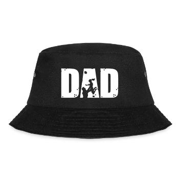 father and daughter t-shirt dad daughter - Bucket Hat - black - Front - Lela (165cm)