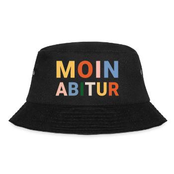 Moin Abitur, Abi im Norden - Bucket Hat - Schwarz - Vorne - Lela (165cm)