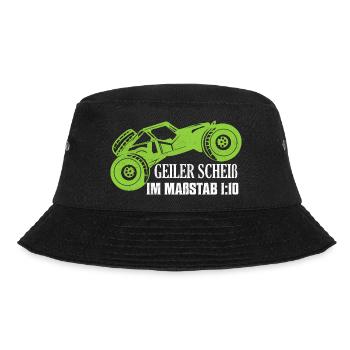 Geiler Scheiß Im Maßstab 1:10 Modellbau RC Car - Bucket Hat - Schwarz - Vorne - Lela (165cm)