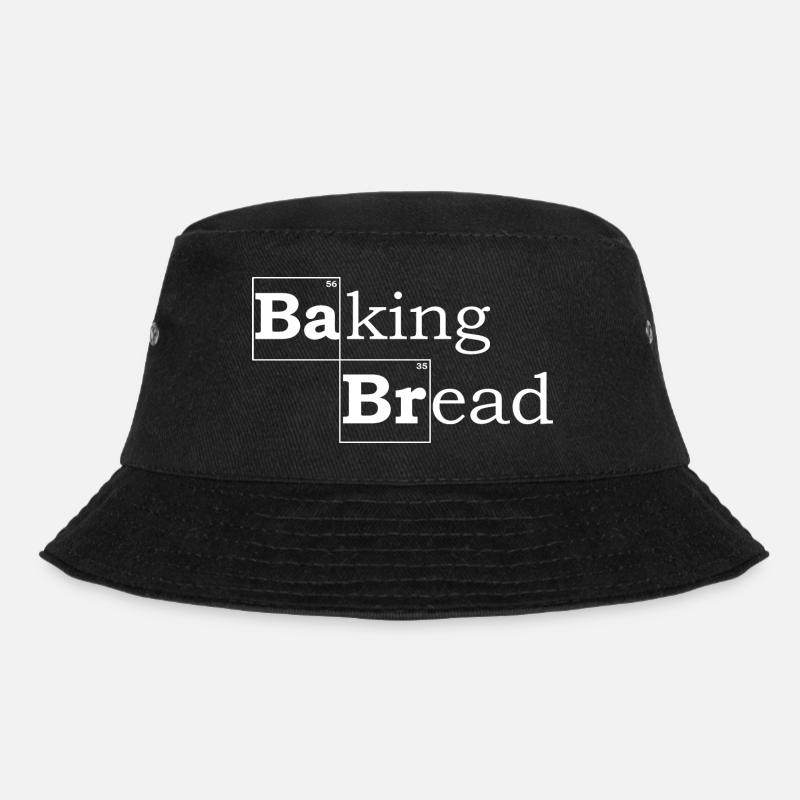 Baking Bread - Bucket Hat - Schwarz