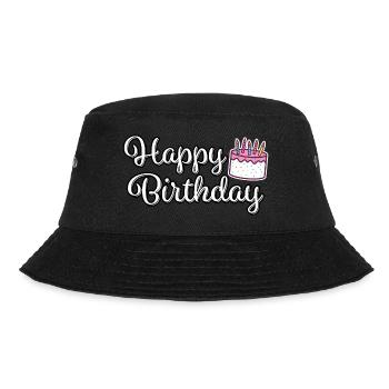 Joyeux gâteau d’anniversaire Birthdy Anniversaire - Bob - noir - Devant - Lela (165cm)