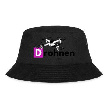 Drohnen Pilot Drone Pilot Helikopter Flug - Bucket Hat - Schwarz - Vorne - Lela (165cm)