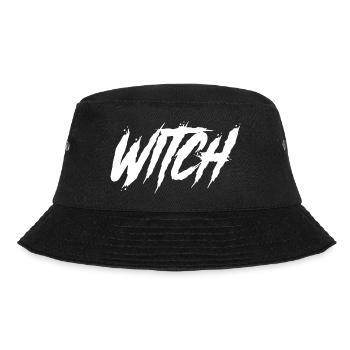 Witch Goth Hexe Gothic - Bucket Hat - black - Front - Lela (165cm)