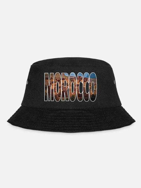 Morocco - Bucket Hat - black