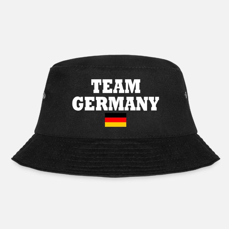 Deutschland - Bucket Hat - Schwarz