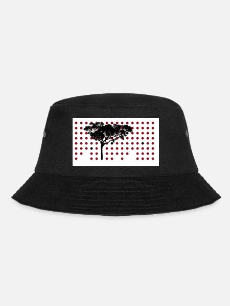 TreeShirt - Bucket Hat - Schwarz