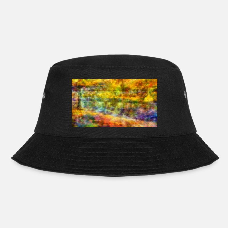 Herbst - Bucket Hat - Schwarz