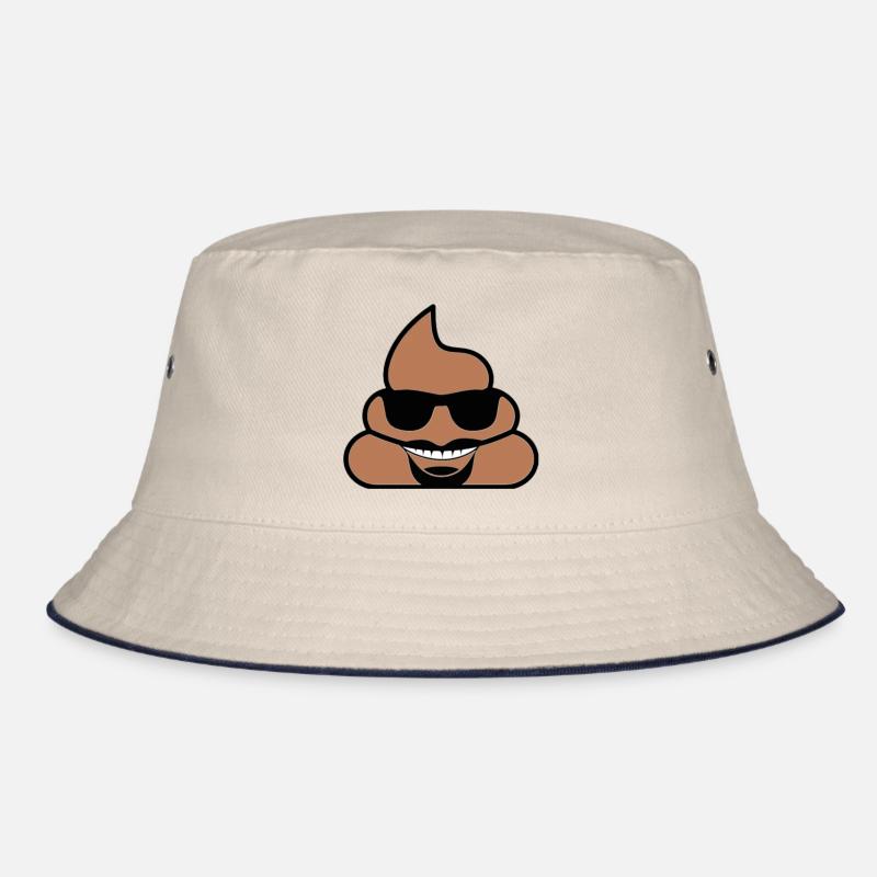 Poo mit Brille Bucket Hat