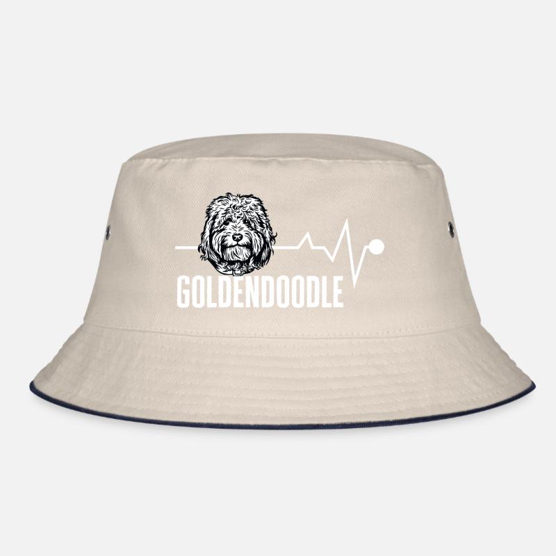 Goldendoodle Doodle Hund Bucket Hat
