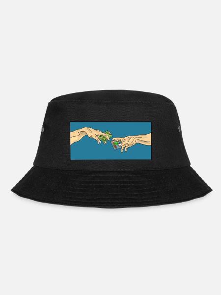 𝔰𝔱𝔯𝔢𝔞𝔪𝔢𝔯 𝔡𝔢𝔞𝔩𝔢𝔯. - Bucket Hat - black