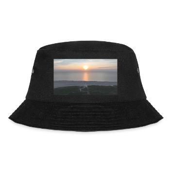 Sonnenuntergang - Sankt Peter Ording - Bucket Hat - Schwarz - Vorne - Lela (165cm)
