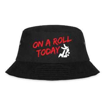 BJJ Jiu Jitsu - Bucket Hat - Schwarz - Vorne - Lela (165cm)