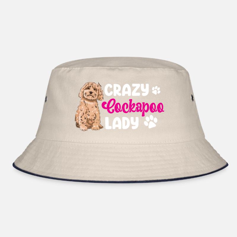 Cockapoo Dog Bucket Hat