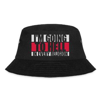 in going to hell - Bucket Hat - black - Front - Lela (165cm)
