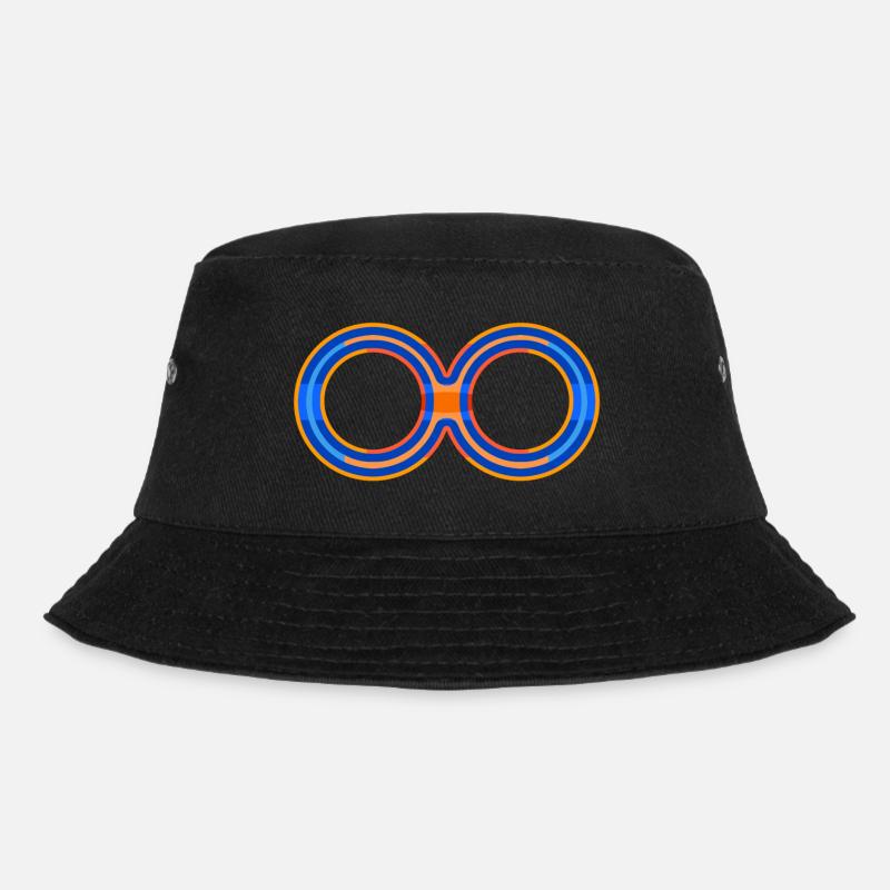 Acht Unendlichkeit 10 - Bucket Hat - Schwarz