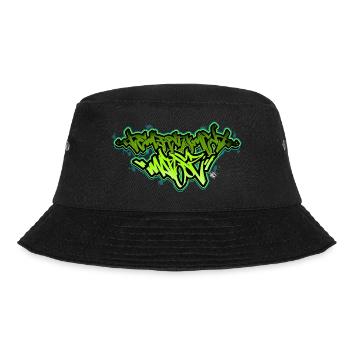 Graffiti-Stil - Bucket Hat - Schwarz - Vorne - Lela (165cm)