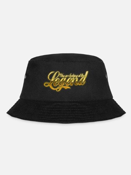 Sie betrachten die Legende - Bucket Hat - Schwarz