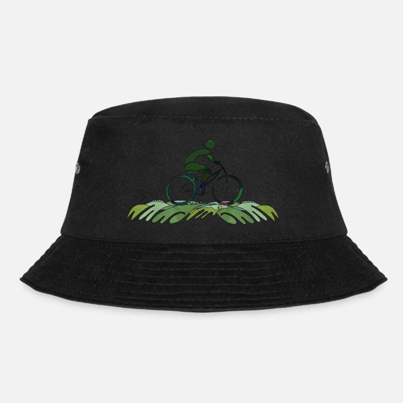 Radfahrer - Bucket Hat - Schwarz