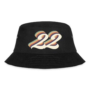 22nd anniversary vintage - Bucket Hat - black - Front - Lela (165cm)