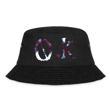OK - Bucket Hat - black - Front - Lela (165cm)