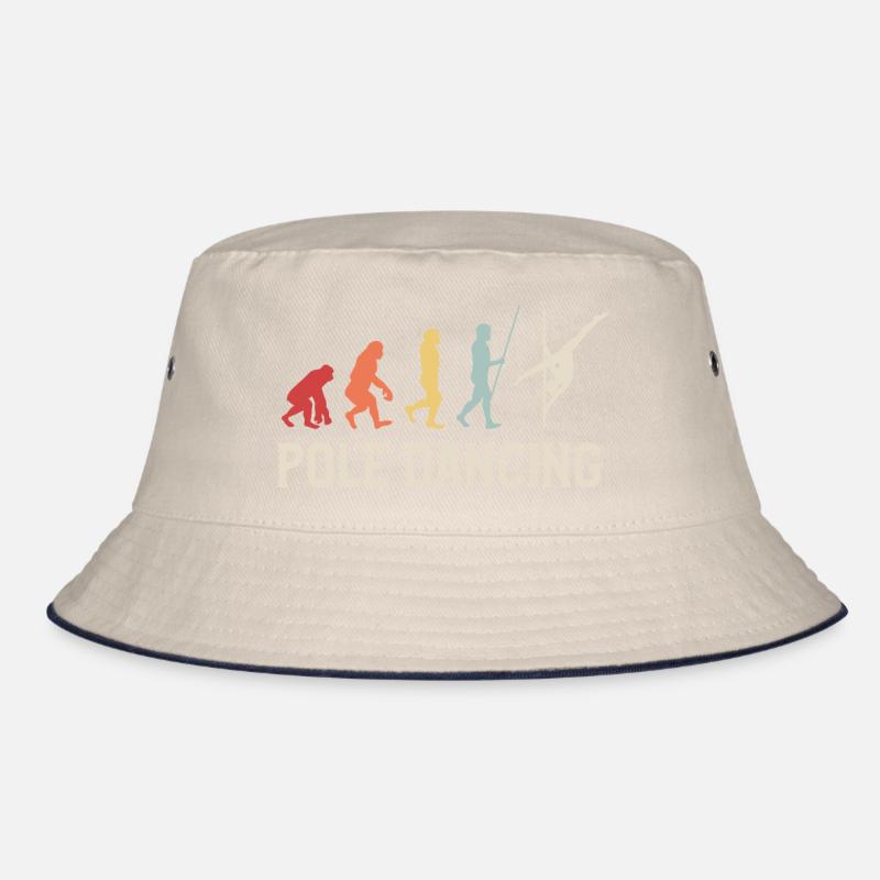 Pole Dancing Evolution Tänzerin Pole Fitness Bucket Hat
