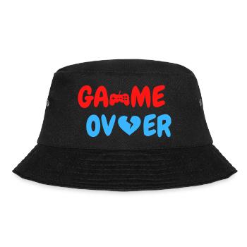 Game Over - Bucket Hat - Schwarz - Vorne - Lela (165cm)