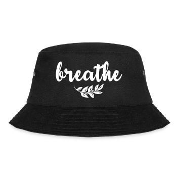 Yoga Geschenk für Yogis Meditation Geschenkidee Om - Bucket Hat - Schwarz - Vorne - Lela (165cm)