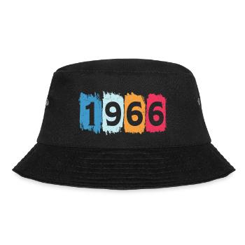 T-shirt rétro 1966 66 millésime 1966 - Bob - noir - Devant - Lela (165cm)