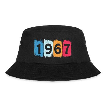 T-shirt rétro 1967 67 millésime 1967 - Bob - noir - Devant - Lela (165cm)