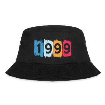 T-shirt rétro 1999 99 millésime 1999 - Bob - noir - Devant - Lela (165cm)