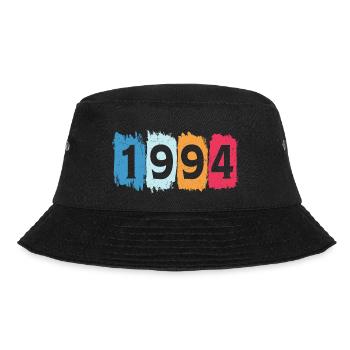 T-shirt rétro 1994 94 millésime 1994 - Bob - noir - Devant - Lela (165cm)