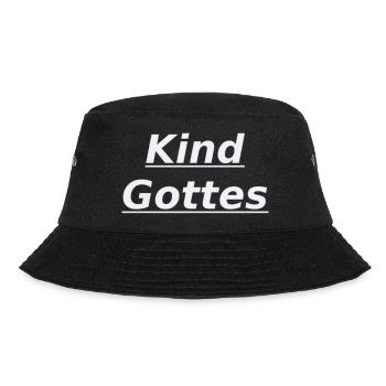 Kind Gottes - Bucket Hat - Schwarz - Vorne - Lela (165cm)