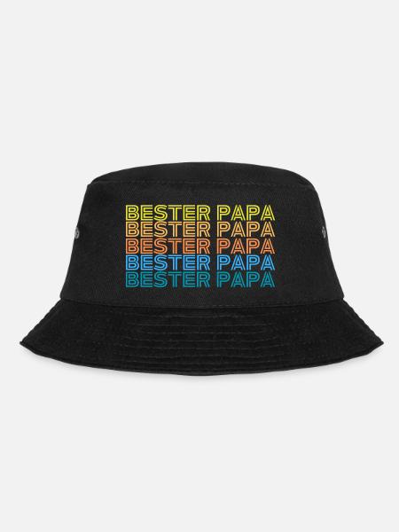 Bester Papa - Bucket Hat - Schwarz